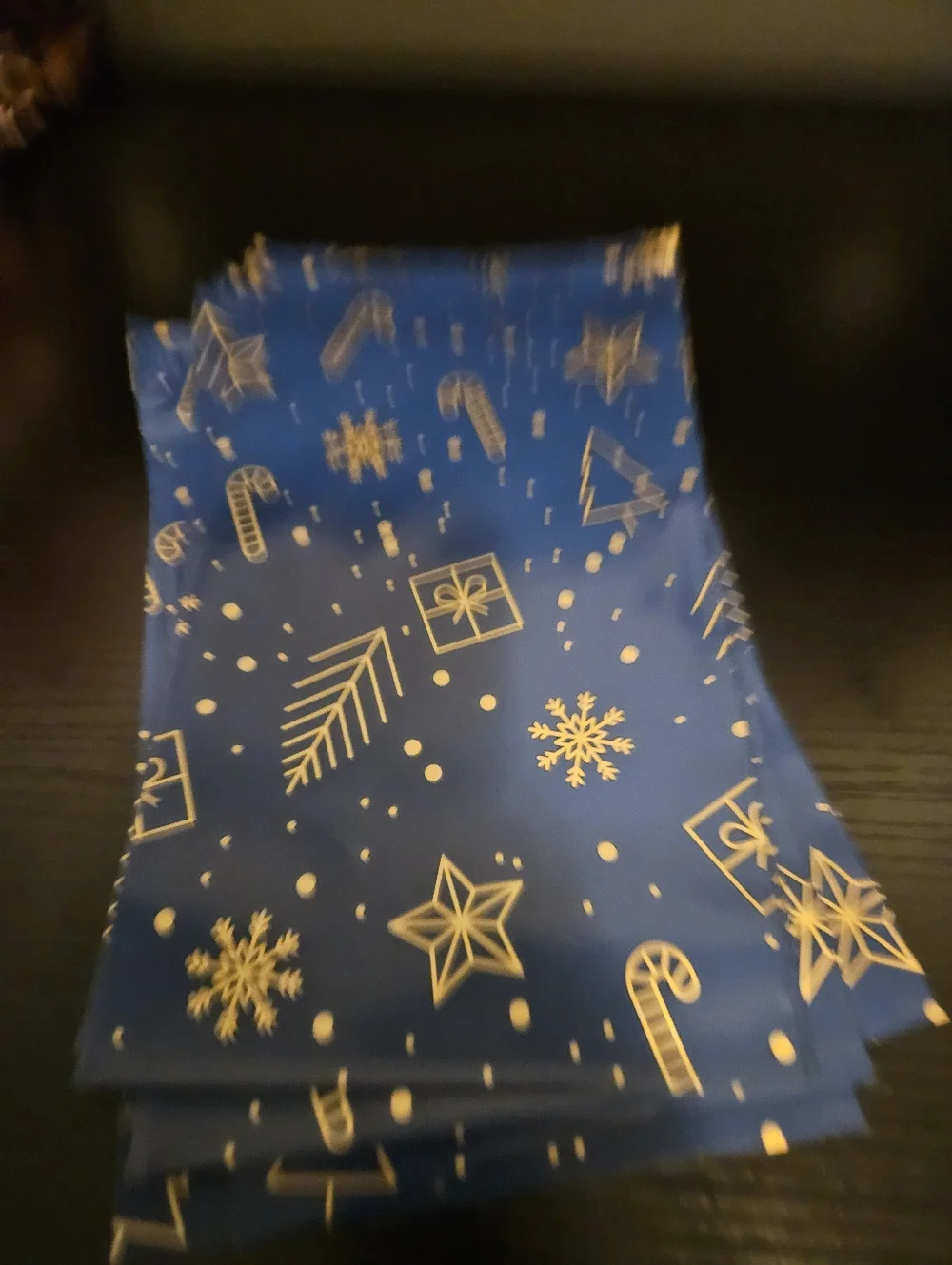 Navy And Gold Polymailer Packages